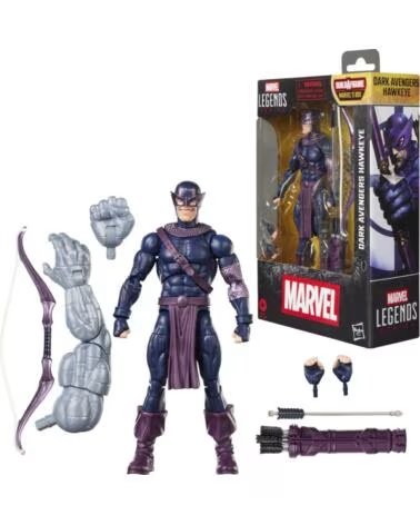HASBRO Figura marvel legends series build a figure marvels box dark avengers hawkeye