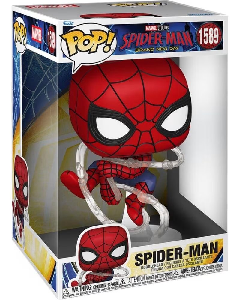 FUNKO pop jumbo spider - man bnd - spider - man