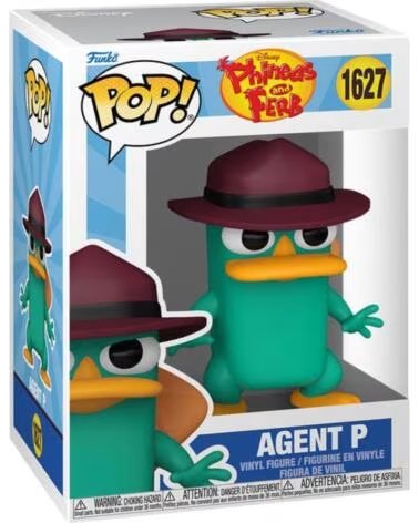 FUNKO pop disney phineas ferb - agent p