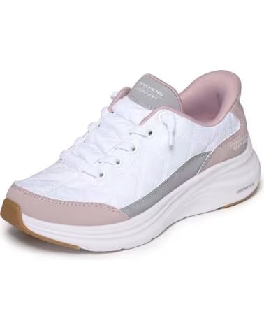 SKECHERS SCARPA SPORTIVA PER BAMBINA 303949L CONTOUR FOAM WHITELAVENDER