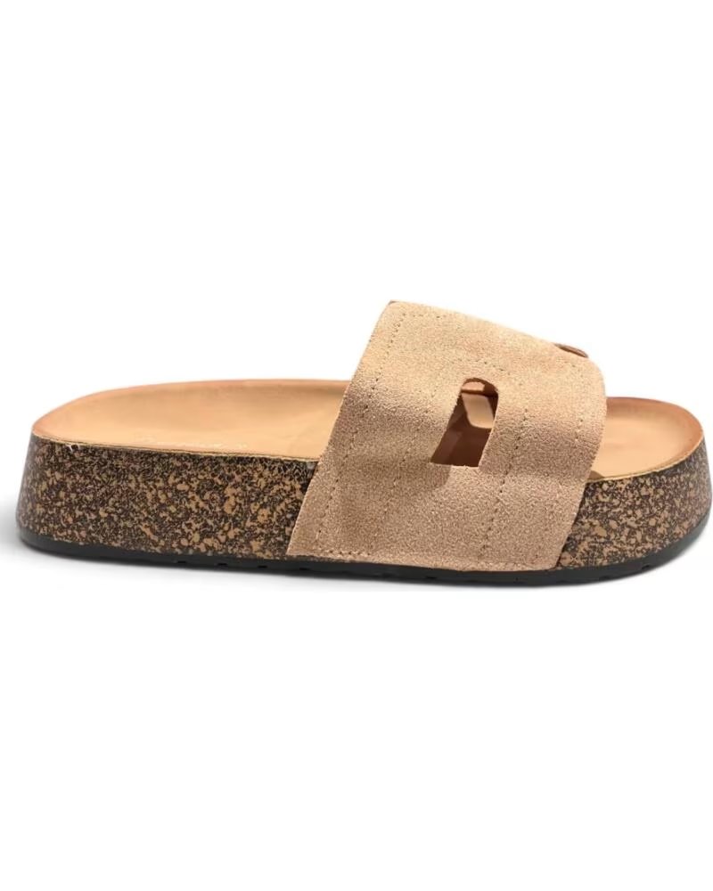 TIMBOS DAMEN PLATEAU CLOG 133445 BEIGE