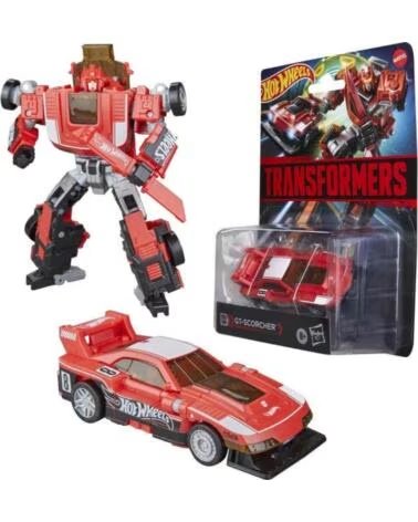 HASBRO TRANSFORMERS X HOT WHEELS GT - SCORCHER ACTIONFIGUR