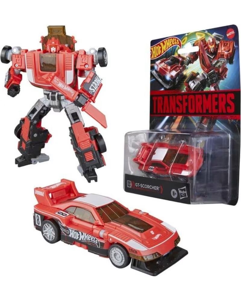 HASBRO TRANSFORMERS X HOT WHEELS GT - SCORCHER ACTIONFIGUR