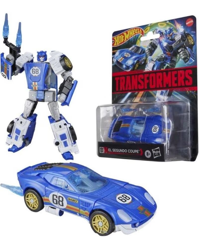 HASBRO Figura transformers x hot wheels el segundo coupe