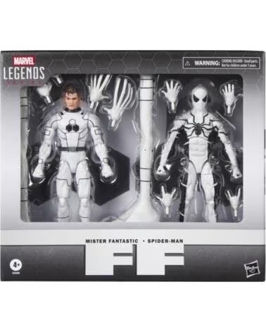 HASBRO Pack 2 figuras marvel legends series mister fantastick spiderman