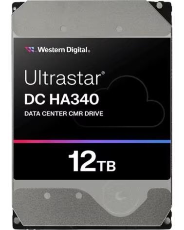 WESTERN DIGITAL WD Disco duro interno hdd wd western digital ultrastar dc ha340 12tb 3,5 pulgadas sata 6gb - s 7200rpm 512mb