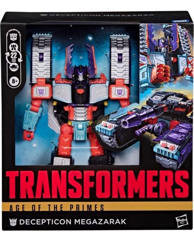 HASBRO TRANSFORMERS AGE OF THE PRIMES DECEPTICON MEGAZARAK FIGUR