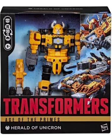 HASBRO TRANSFORMERS AGE OF THE PRIMES HERALD OF UNICRON FIGUR