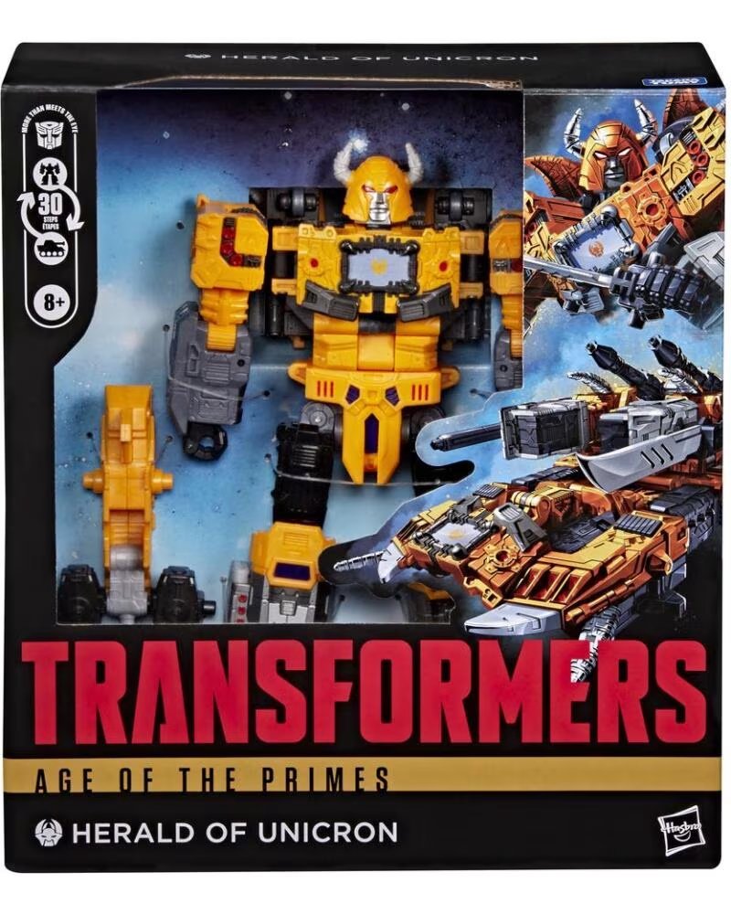 HASBRO TRANSFORMERS AGE OF THE PRIMES HERALD OF UNICRON FIGUR