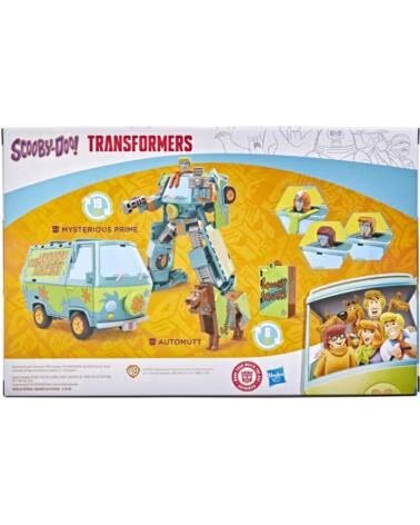 HASBRO Set figuras transformers scooby doo mysterious prime and automutt