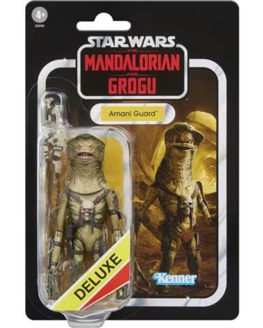 HASBRO FIGURA STAR WARS THE MANDALORIAN AND GROGU AMANI GUARD