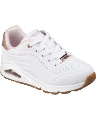 SKECHERS ZAPATILLAS UNO GEN1 310286L BLANCO WHITE SYNTHETIC W- TRIM