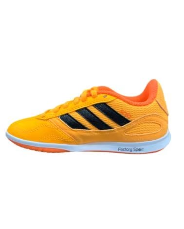 ADIDAS SUPER SALA III JR FLUOR ORANGE-BLACK KIDS NARANJA-NEGR