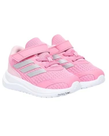 ADIDAS SCARPE RUNFALCON 6 EL I KI1780 BB VELCRO ROSA-ARGENTO ROSA