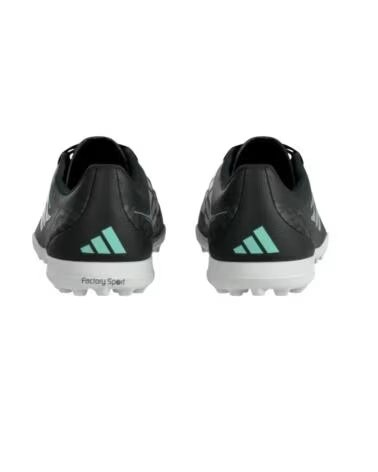 ADIDAS PREDATOR CLUB TF MEN BLACK-SILVER WATER GREEN 44 2-3 NEGRO-PLATA
