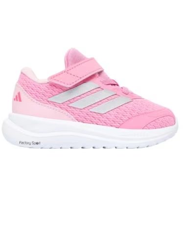 ADIDAS SCARPE RUNFALCON 6 EL I KI1780 BB VELCRO ROSA-ARGENTO ROSA