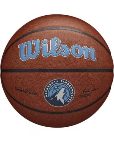 WILSON BOLA DE BASQUETE NBA TEAM ALLIANCE MINNESOTA TIMBERWOLVES 1