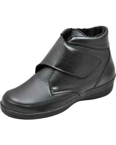 Botines de Mujer LUMEL - BOTA CIERRE VELCRO PALA ELASTICA PLANTILLA EXTRAI BLACK 2738-GLAM