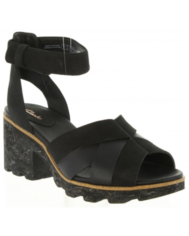 Sandalias de Mujer CLARKS 26132197 RENE BLACK COMBI