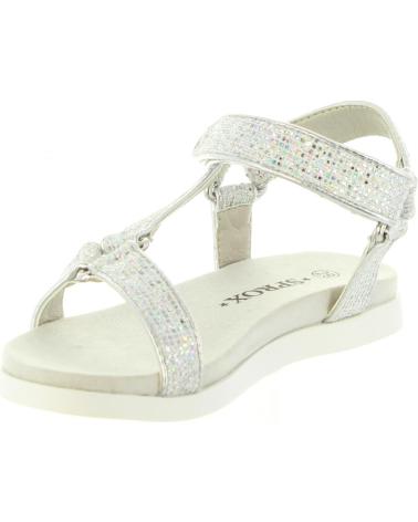 Sandalen für Mädchen URBAN 395851-B0114 SILVER
