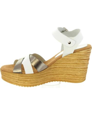 Sandalias de Mujer CUMBIA 31001 PIEL COMBI BLANCO