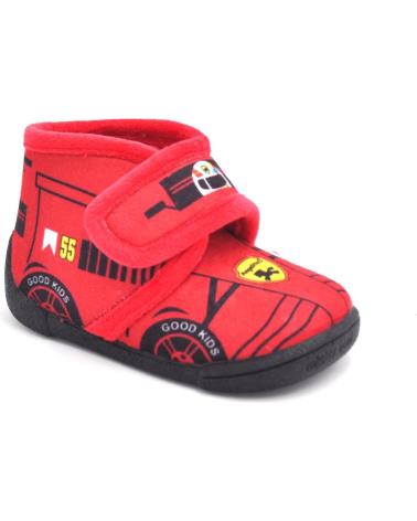 Hausschuhe für Mädchen und Junge ANGELITOS PANTUFLA FERRARI 140 ROJO