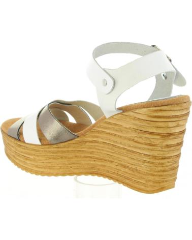 Sandalias de Mujer CUMBIA 31001 PIEL COMBI BLANCO