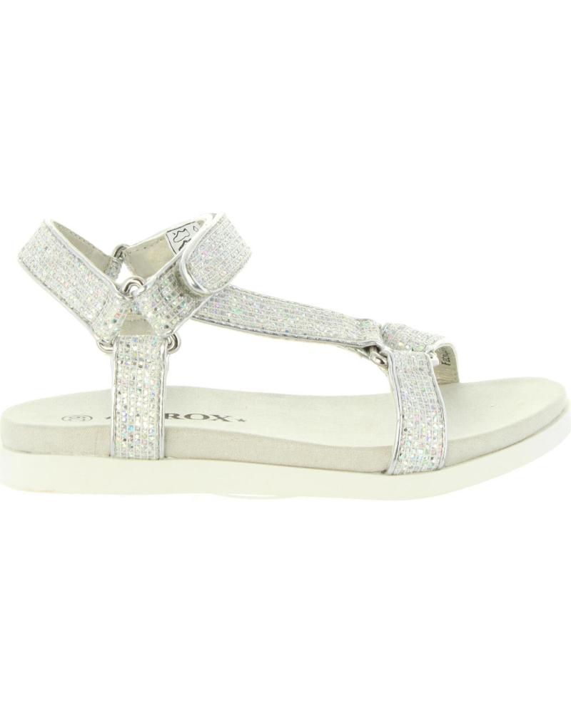 Sandalen für Mädchen URBAN 395851-B0114 SILVER