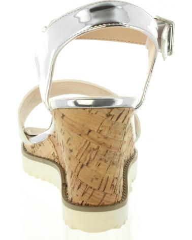 Sandalias de Mujer URBAN 398786-B6600 WHITE-SILVER