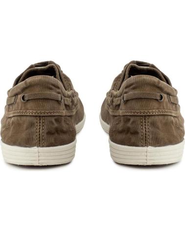 Zapatos de Hombre NATURAL WORLD 303E H - 48 OLD ELBRUS NAUTICO ENZIMATI CAFE GRANO