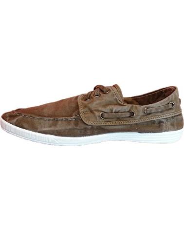 Zapatos de Hombre NATURAL WORLD 303E H - 48 OLD ELBRUS NAUTICO ENZIMATI CAFE GRANO