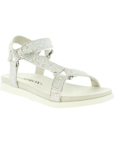 Sandalen für Mädchen URBAN 395851-B0114 SILVER