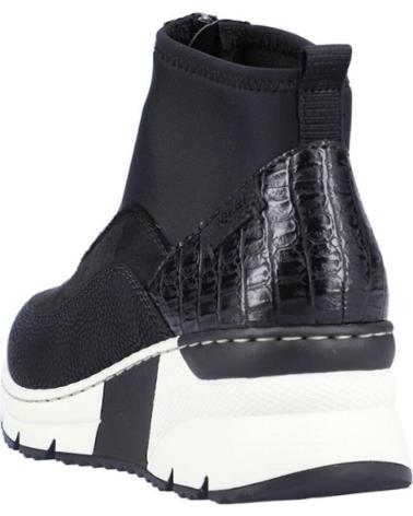 Botines de Mujer RIEKER BOTIN CONFORT NEGRO 0