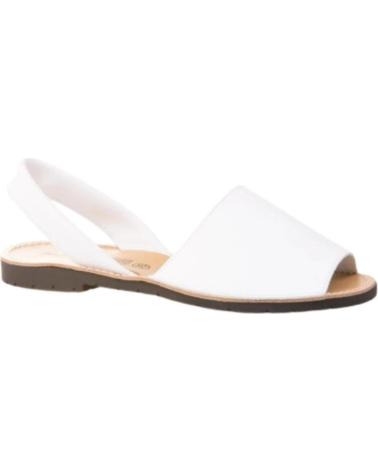Sandalen für Damen angelitos 204IBIZENCA PIEL BLANCO