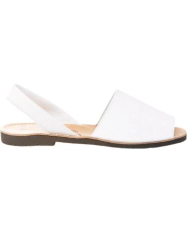 Sandalen für Damen angelitos 204IBIZENCA PIEL BLANCO