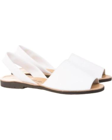 Sandalen für Damen angelitos 204IBIZENCA PIEL BLANCO