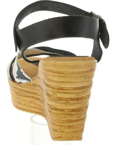 Sandali per Donna CUMBIA 31001 PIEL BLANCO-NEGRO