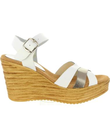 Sandalias de Mujer CUMBIA 31001 PIEL COMBI BLANCO