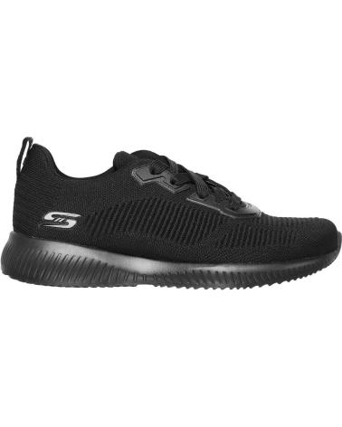SKECHERS ZAPATILLAS BOBS SQUAD TOUGH TALK 32504-BBK NEGRO