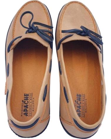 Nauticos de Hombre apache ZAPATOS PRIMAVERA VERANA VARIOS 27567 BRANDY