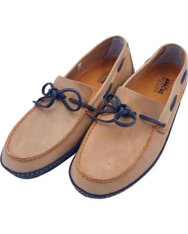 Nauticos de Hombre apache ZAPATOS PRIMAVERA VERANA VARIOS 27567 BRANDY