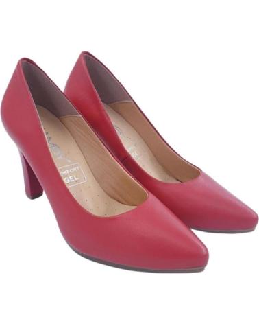 Zapatos de Mujer CHAMBY ZAPATOS SALON VARIOS 4330 ROJO