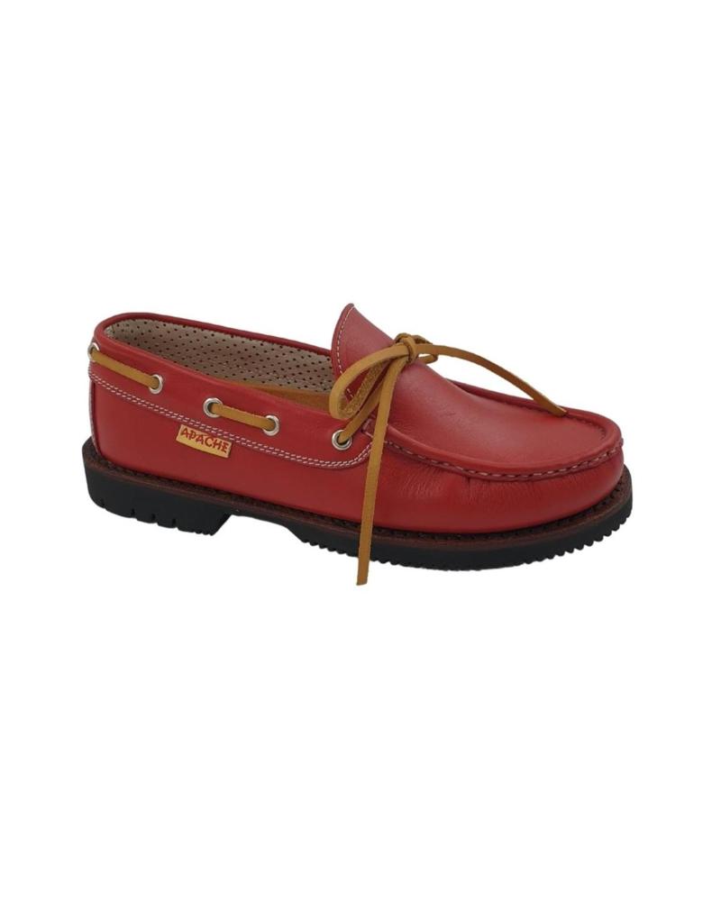 Nauticos de Hombre APACHE ZAPATOS VARIOS 412 ROJO