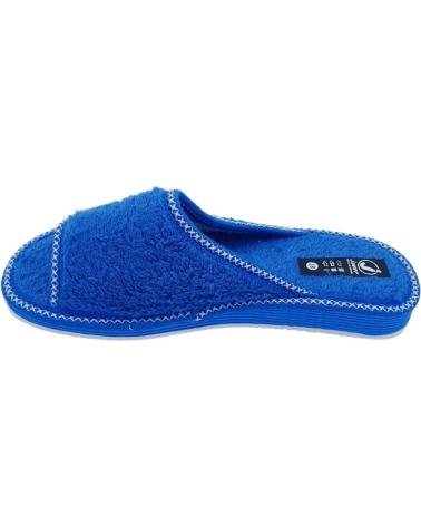 Calzado de casa de Mujer JAVER ZAPATILLAS PRIMAVERA-VERANO TOALLA VARIOS 213 AZUL