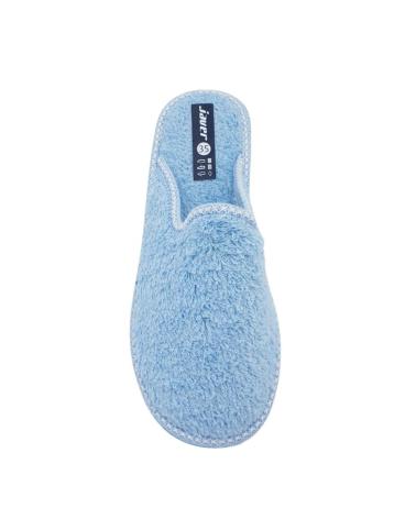 Calzado de casa de Mujer JAVER ZAPATILLAS PRIMAVERA- VERANO RIZO VARIOS 26416 AZUL CLARO