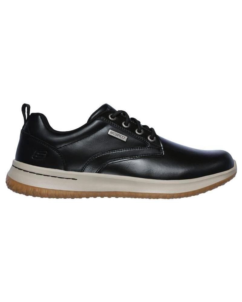 Scarpe sport per Uomo SKECHERS ZAPATILLAS DELSON- ANTIGO PARA HOMBRE EN COLOR NEGRO NEGRO