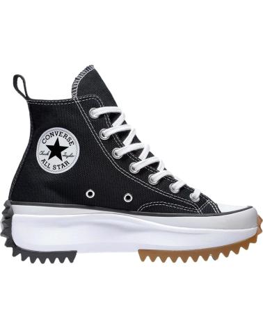 CONVERSE - ZAPATILLAS NEGRAS PARA MUJER - RUN STAR HIKE NEGRO