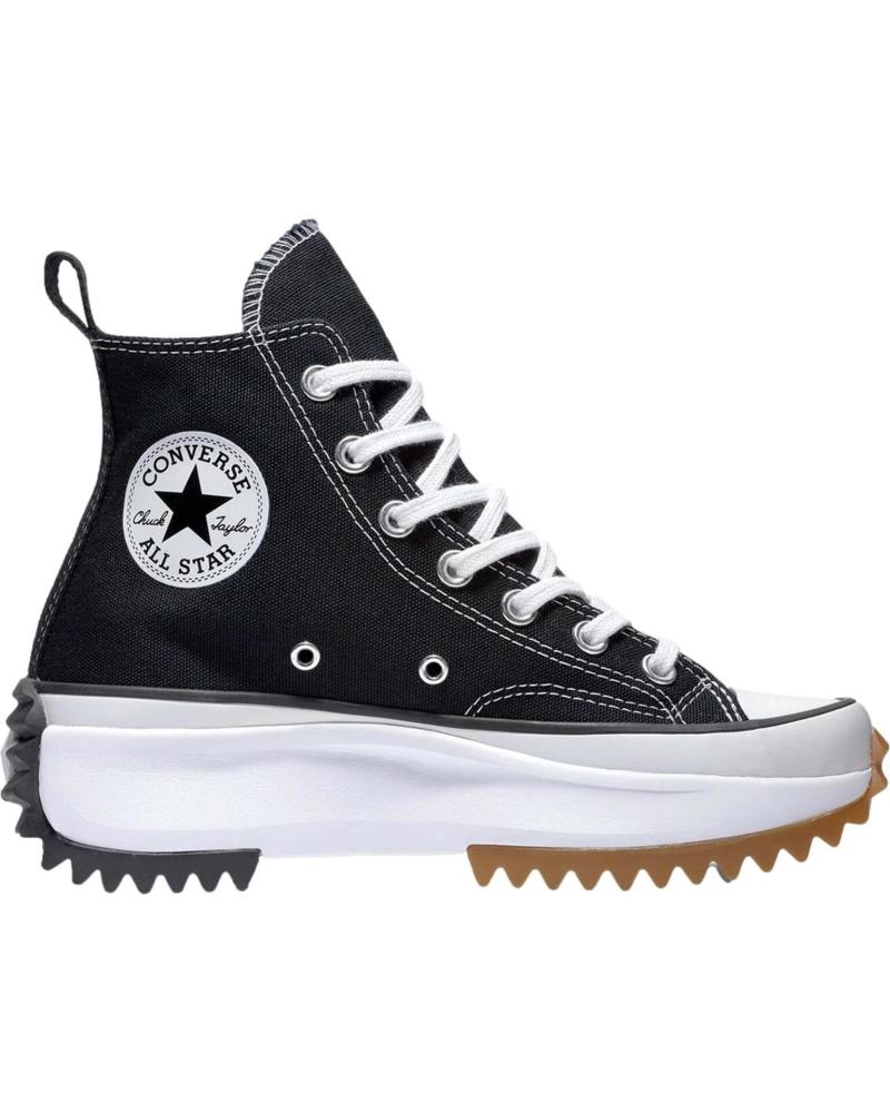 CONVERSE - ZAPATILLAS NEGRAS PARA MUJER - RUN STAR HIKE NEGRO