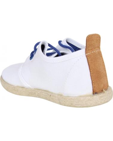 Schuhe für Mädchen und Junge CHEIW 47108 BLANCO-CAMEL