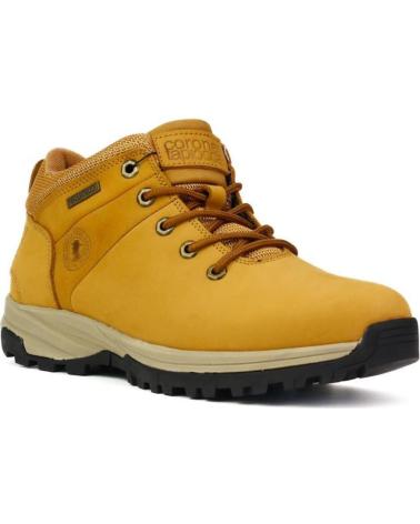 Botines de Hombre CORONEL TAPIOCCA BOTIN CABALLERO NOBUCK MOSTAZANOBUCK MOSTAZA